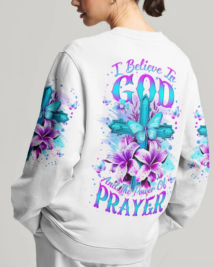 I Believe In God - Women's All Over Print Shirt - AT407003 - Image 8