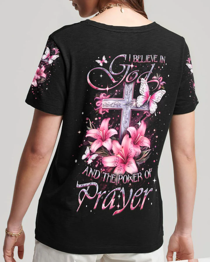 I Believe In God - Women's All Over Print Shirt - AT4080519 - Image 10