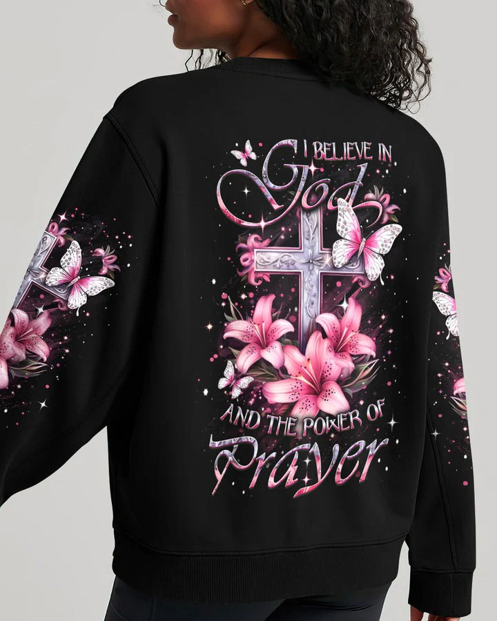 I Believe In God - Women's All Over Print Shirt - AT4080519 - Image 6
