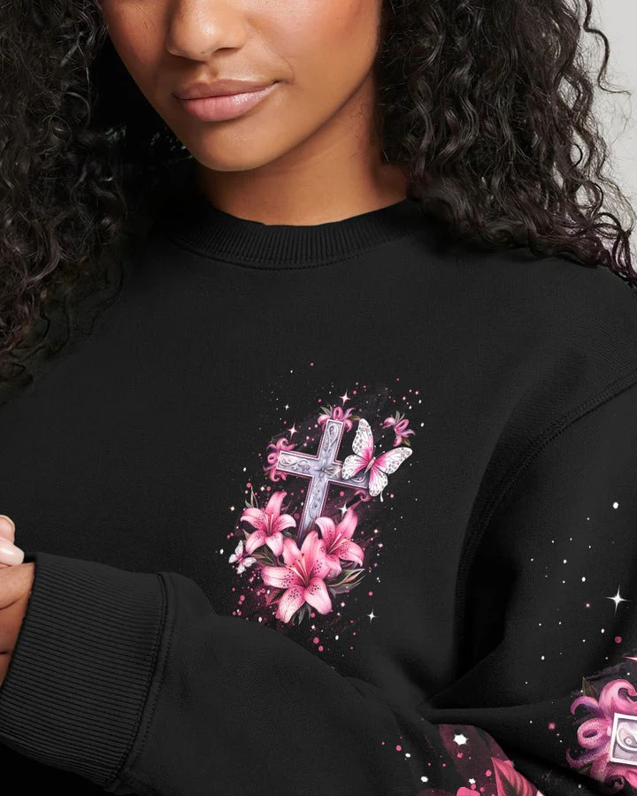 I Believe In God - Women's All Over Print Shirt - AT4080519 - Image 7