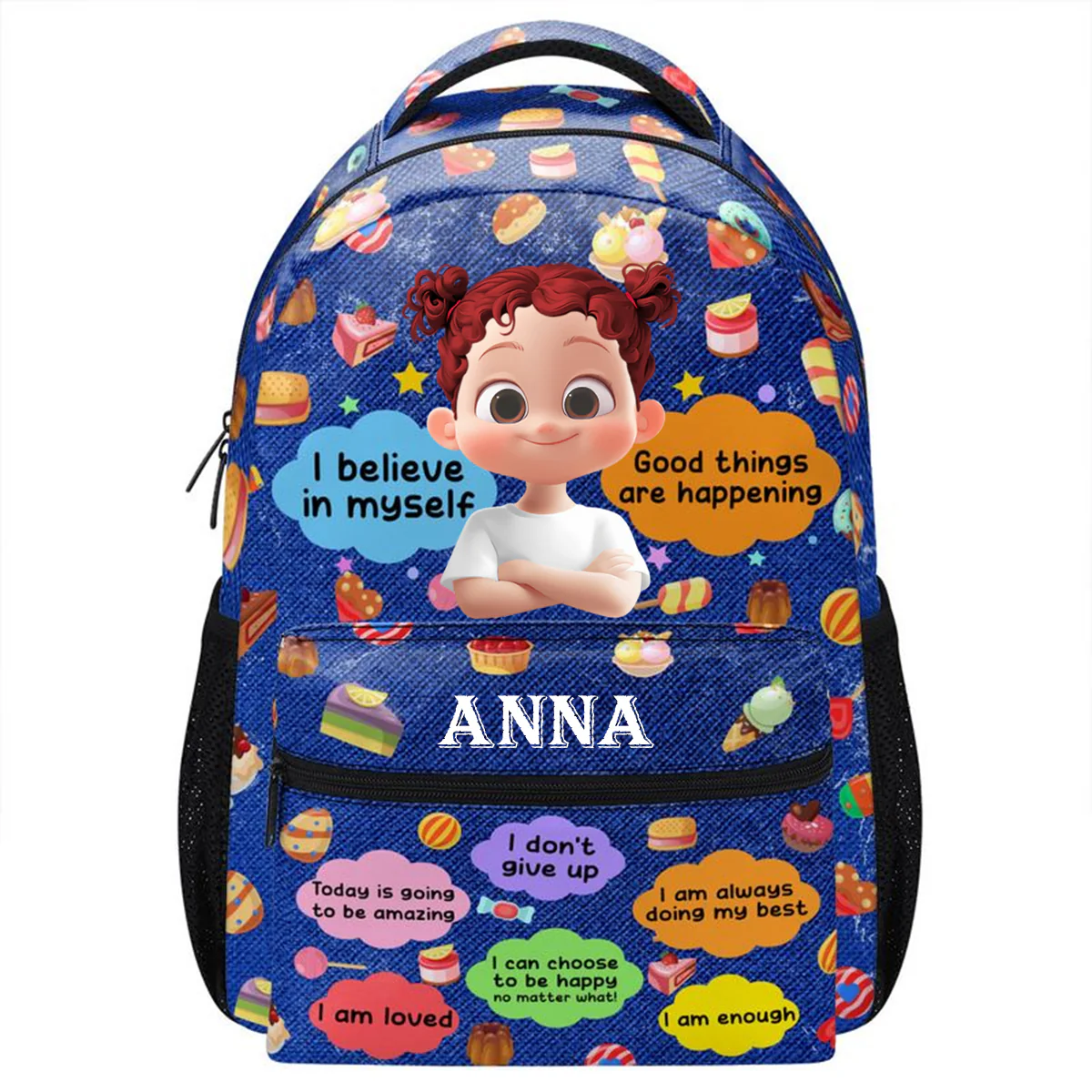 I Believe In Myself - Personalized Canvas Backpack - Gift For Kids | GR29 TD118