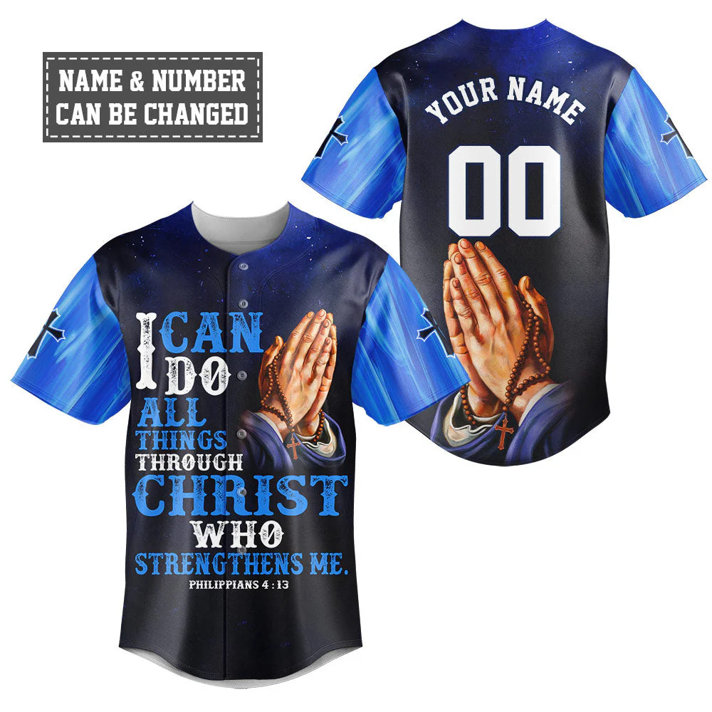 I can do All Things Through Christ Baseball Jersey Bundle - Image 2