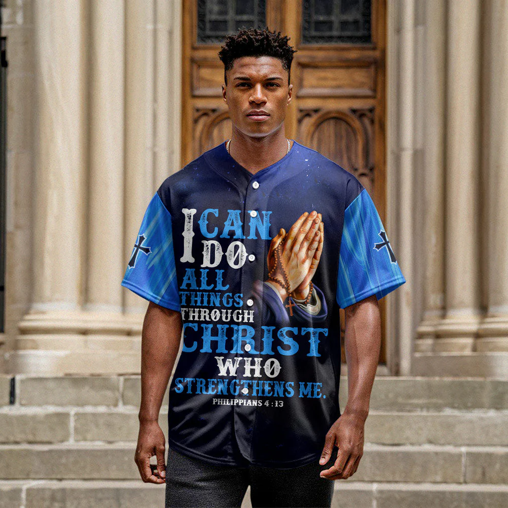I can do All Things Through Christ Baseball Jersey Bundle - Image 9