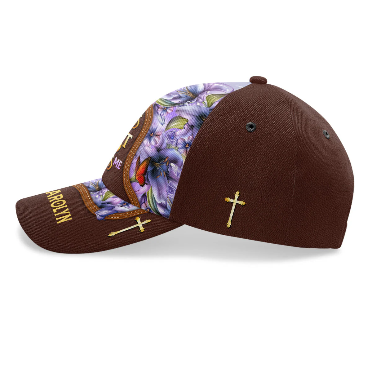 I Can Do All Things Through Christ Who Strengthens Me - Personalized Classic Cap - Christian Gift For Mom, Grandma BA01 - Image 3