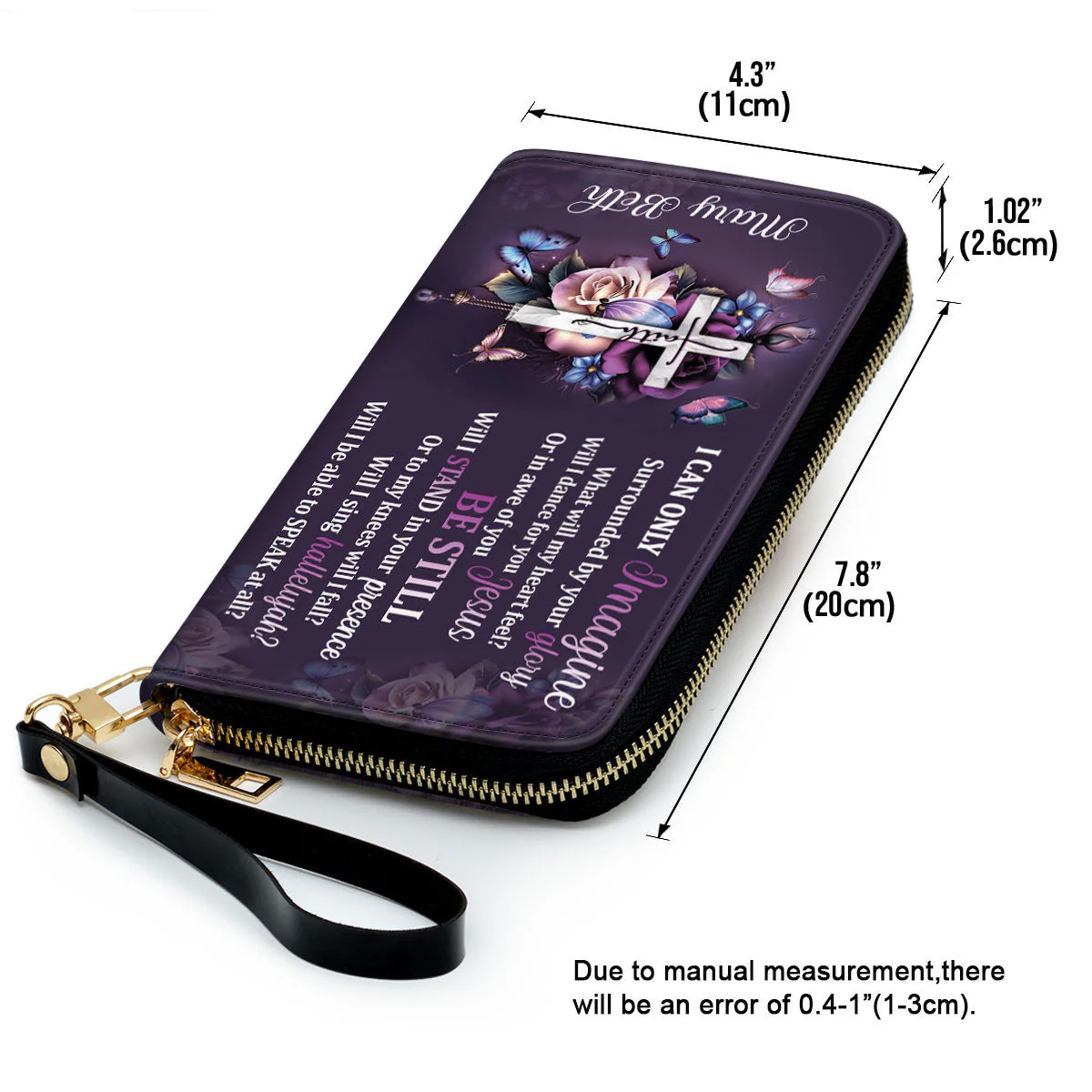I Can Only Imagine - Thoughtful Gift For Christians - Personalized Leather Long Wallets - AT4080823 - Image 6