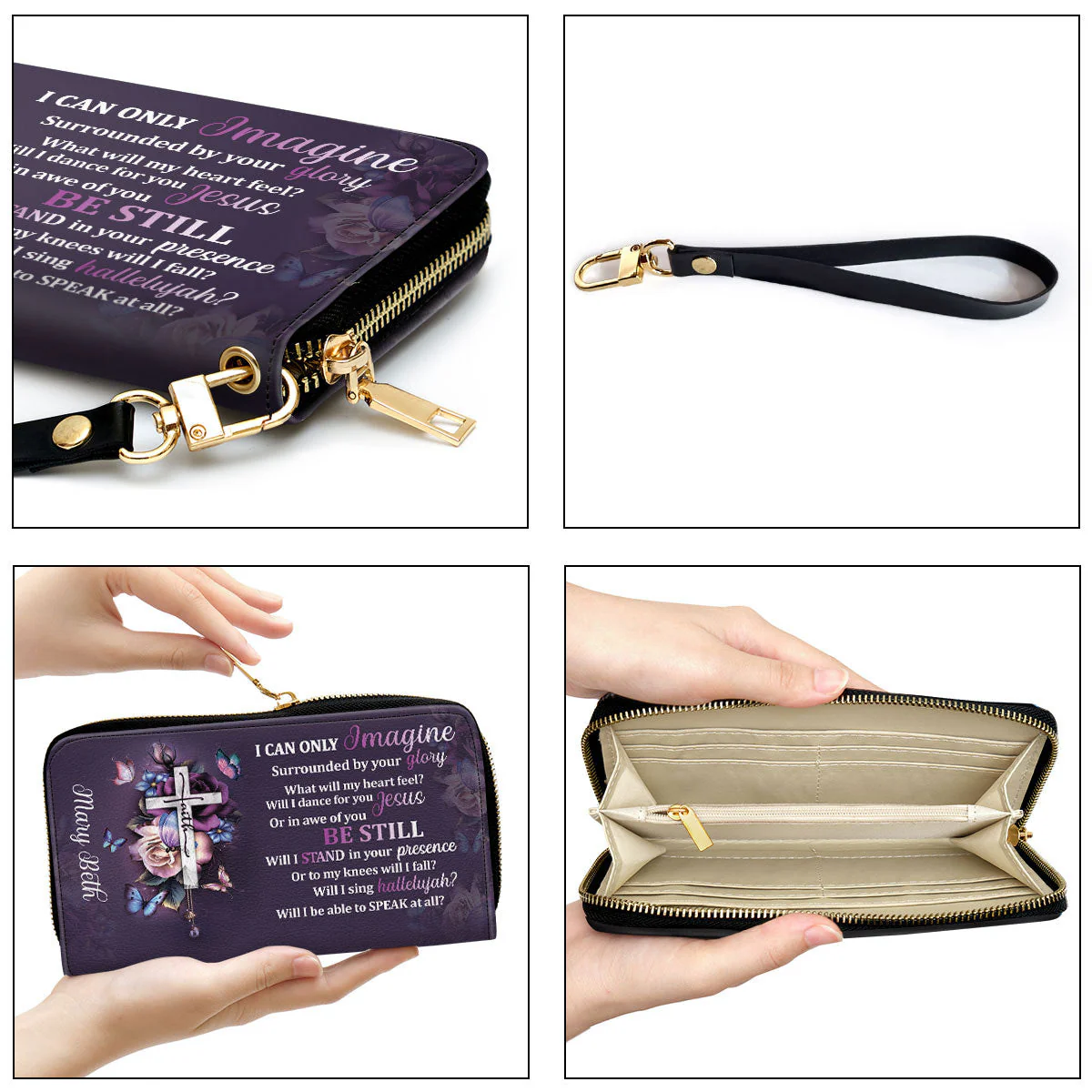 I Can Only Imagine - Thoughtful Gift For Christians - Personalized Leather Long Wallets - AT4080823 - Image 7