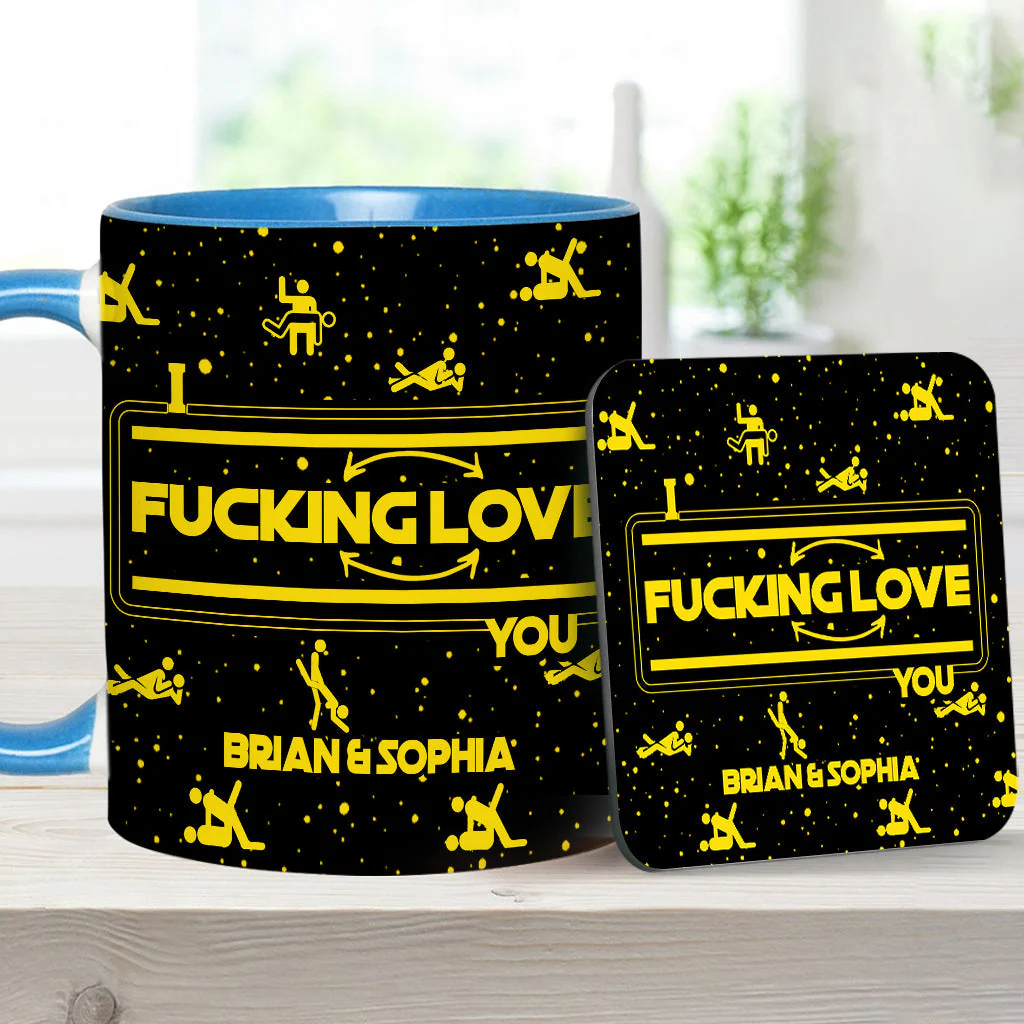 I F*cking Love You - Personalized Accent Mug - Gift For Couples NL122 - Image 11