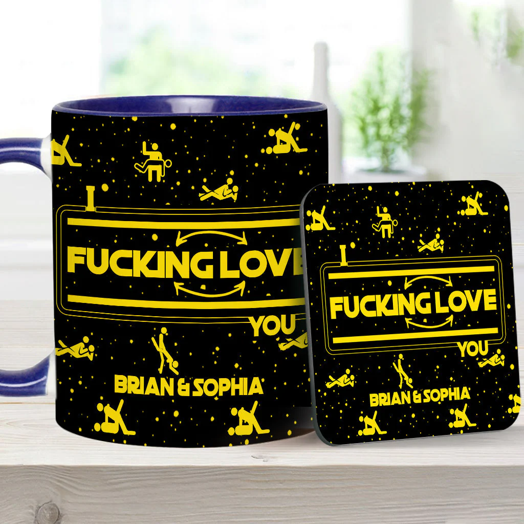 I F*cking Love You - Personalized Accent Mug - Gift For Couples NL122 - Image 12