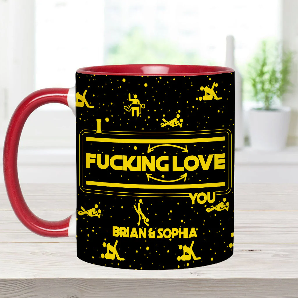 I F*cking Love You - Personalized Accent Mug - Gift For Couples NL122 - Image 17