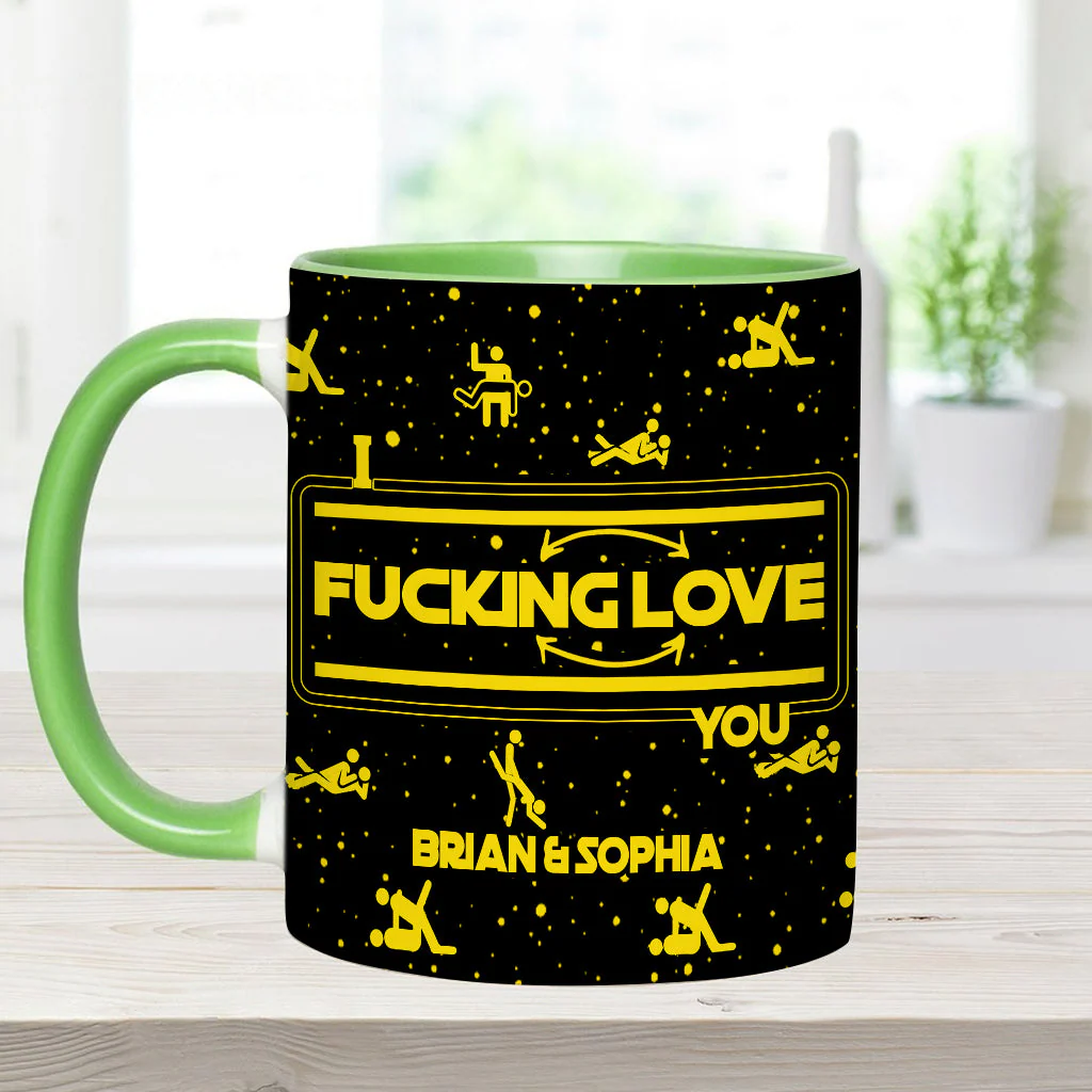 I F*cking Love You - Personalized Accent Mug - Gift For Couples NL122 - Image 18
