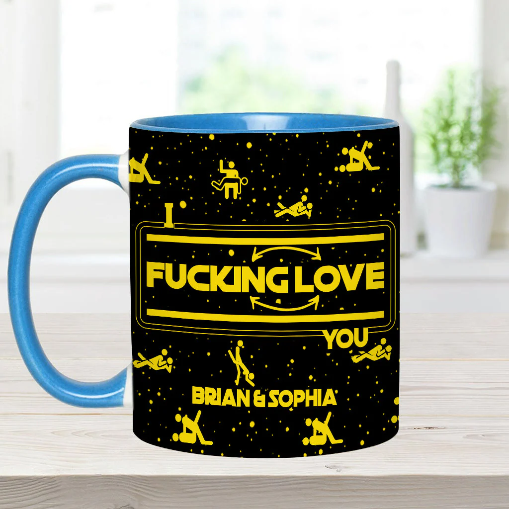 I F*cking Love You - Personalized Accent Mug - Gift For Couples NL122 - Image 19