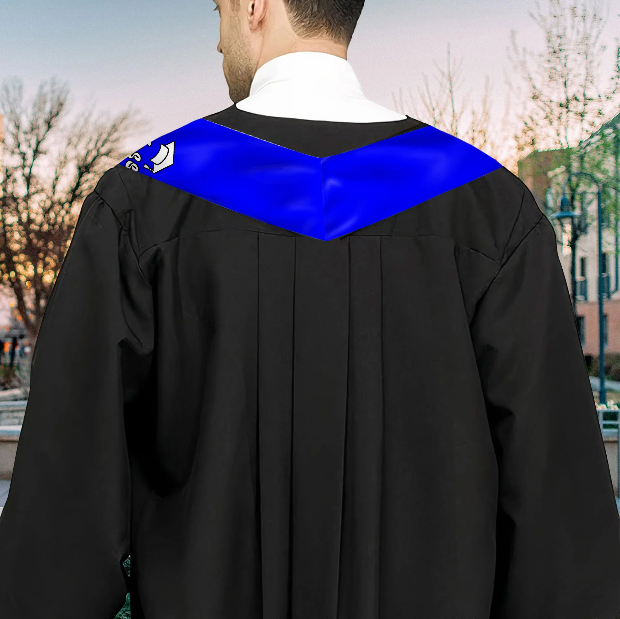 I Graduated Can I Go Back To Bed Now - Personalized Graduation Stoles - Graduation Gift, Senior Gift | Custom Photo NH96 - Image 4