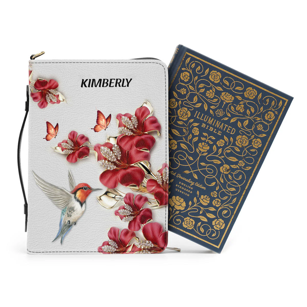 I Praise You, For I Am Fearfully And Wonderfully Made - Beautiful Personalized Bible Covers - AT4080826 - Image 3