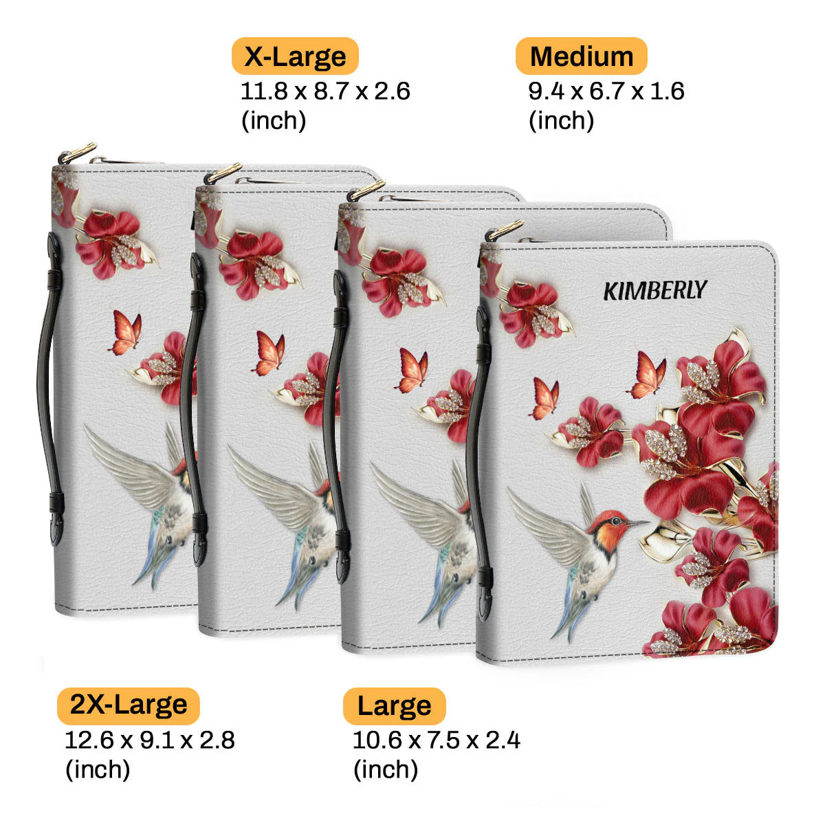 I Praise You, For I Am Fearfully And Wonderfully Made - Beautiful Personalized Bible Covers - AT4080826 - Image 6
