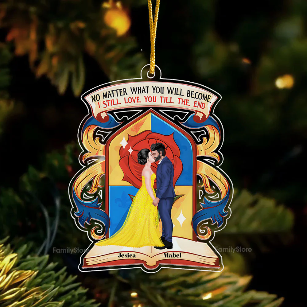I Still Love You Till The End - Gift for Couples - Personalized Acrylic Ornament - CL30 NH96 - Image 3