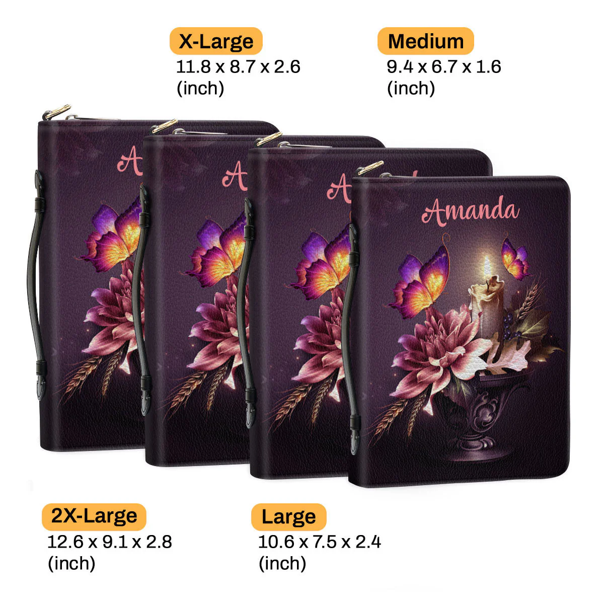 I Will Not Fear - Thoughtful Gift For Christians - Personalized Bible Covers - AT4080714 - Image 6