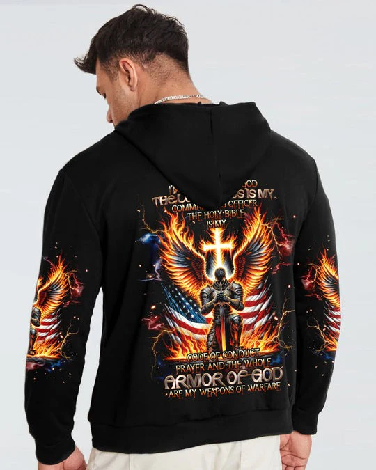 I'm A Warrior Of God - Men's All Over Print Shirt - AT407013 - Image 9