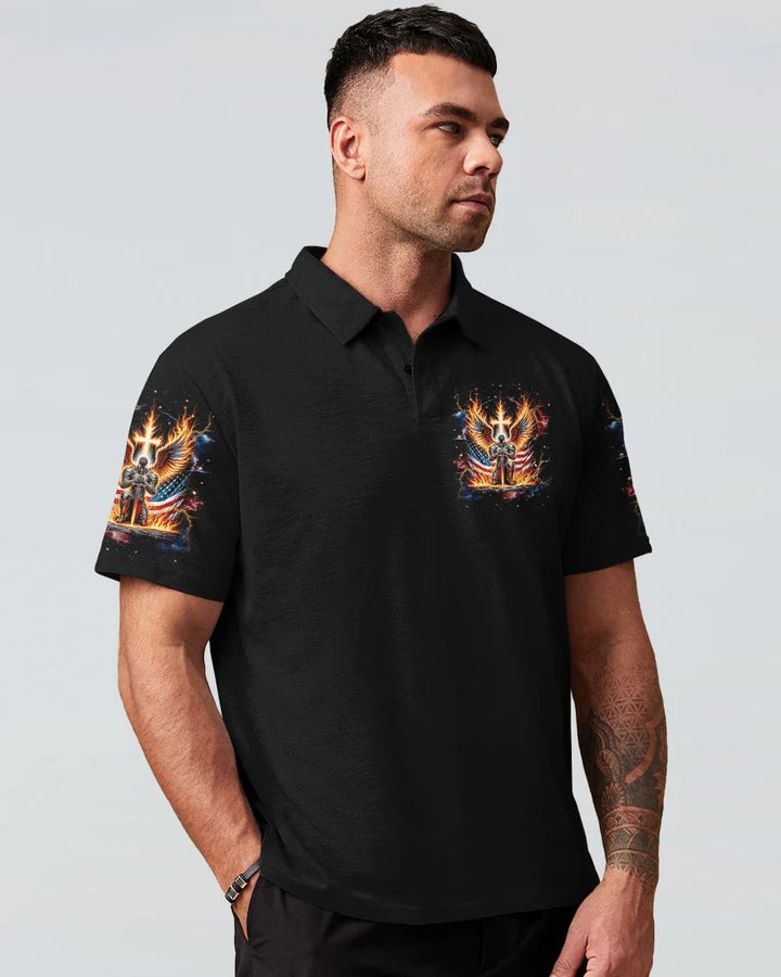 I'm A Warrior Of God - Men's All Over Print Shirt - AT4080501 - Image 2