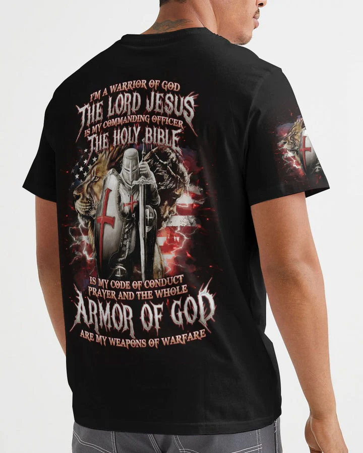 I'm A Warrior Of God - Men's All Over Print Shirt - AT4080520 - Image 6
