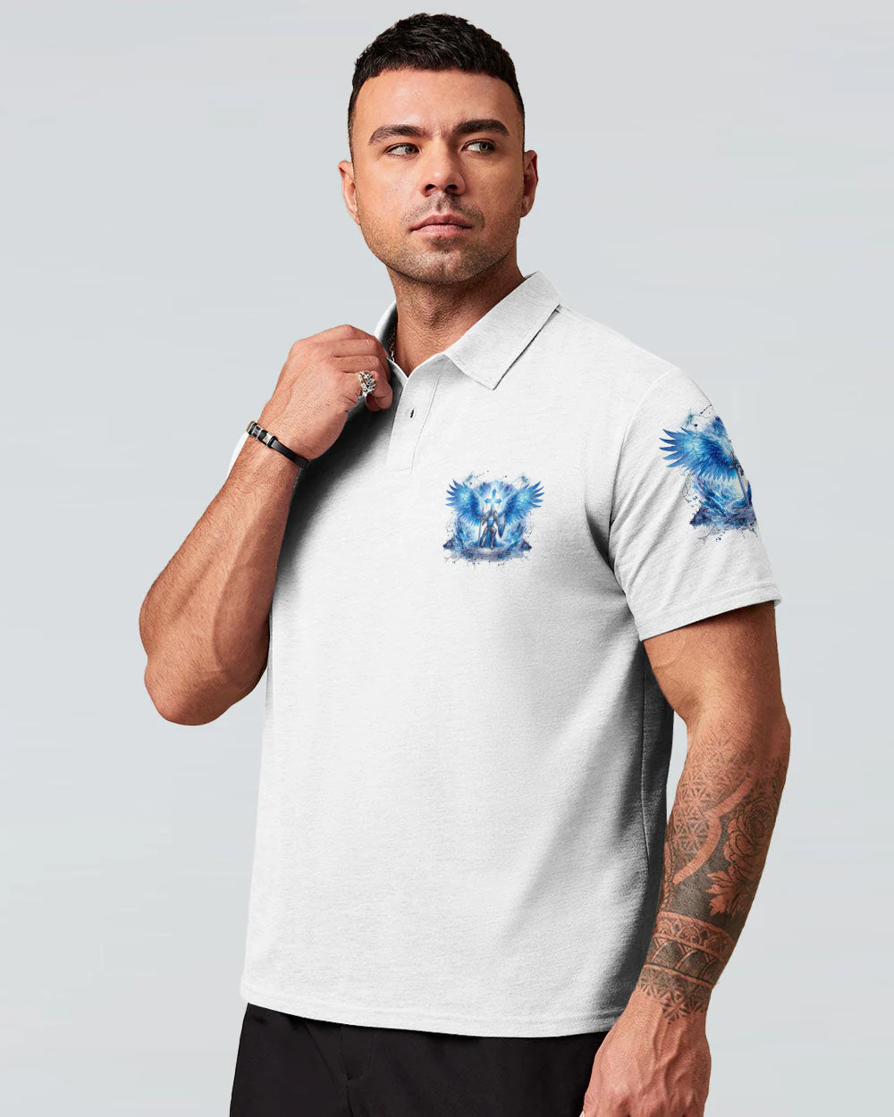 I'm A Warrior Of God Men's All Over Print Shirt - Tlnz0703242 - Image 7