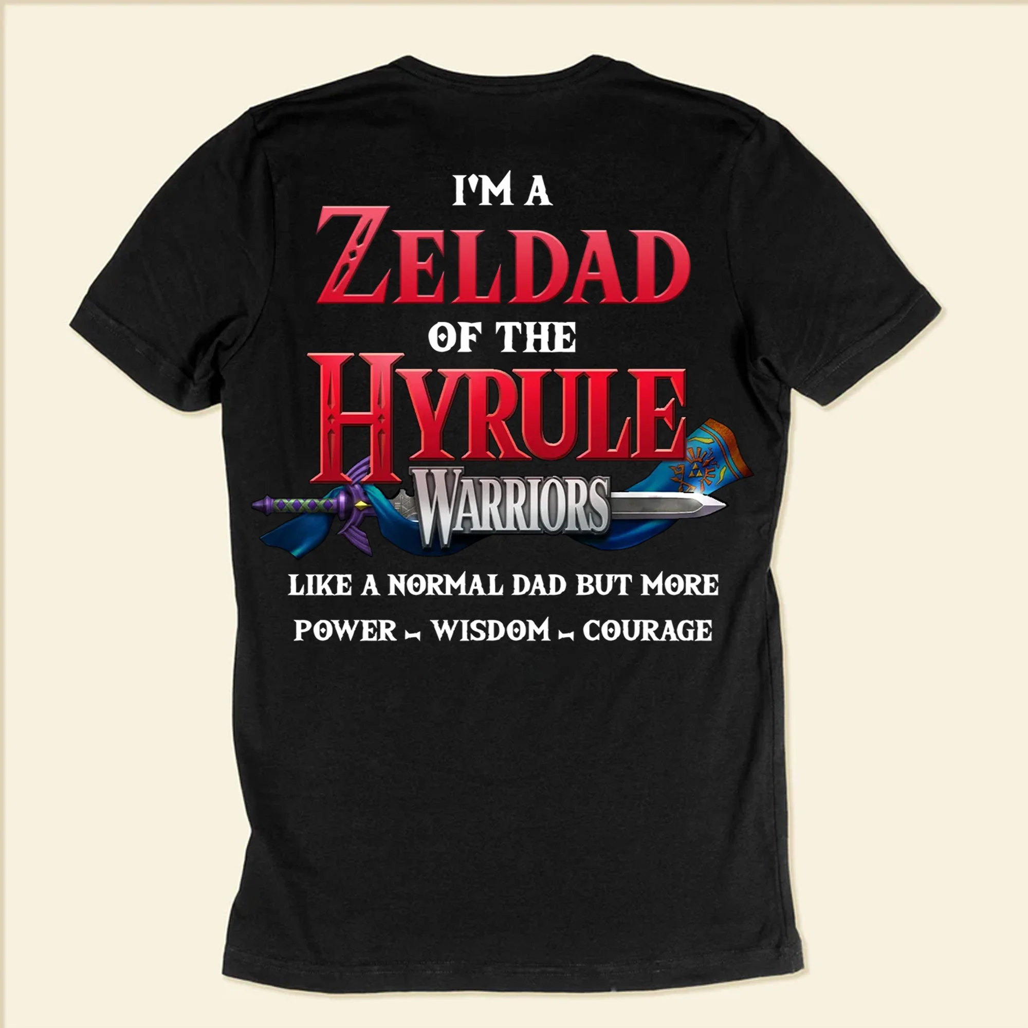 I'm A Zeld Daddy Of The Hyrule Warriors - Gift For Father's Day - Personalized Shirt 2 Side - Image 6