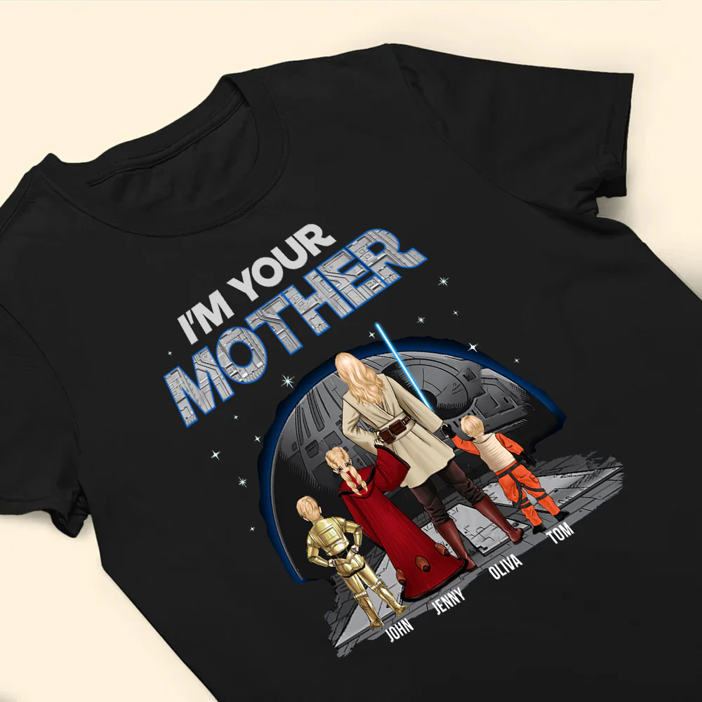 I'm Their Mother Stwa - Gift For Mother - Personalized TShirt - CL08 NH96 - Image 5