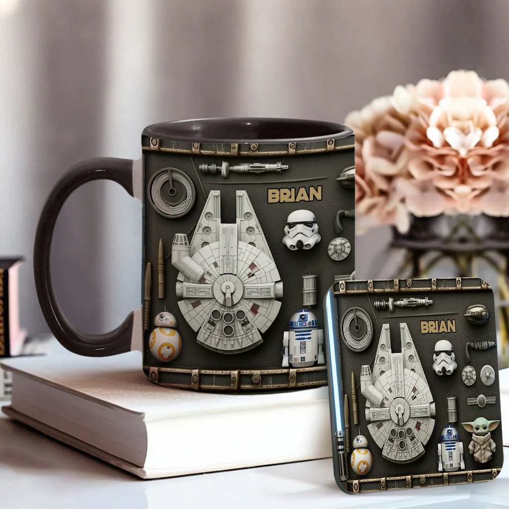 In Dark Place We Find Ourselves - Personalized Accent Mug - Gift For Movie Fans NL122 - Image 2