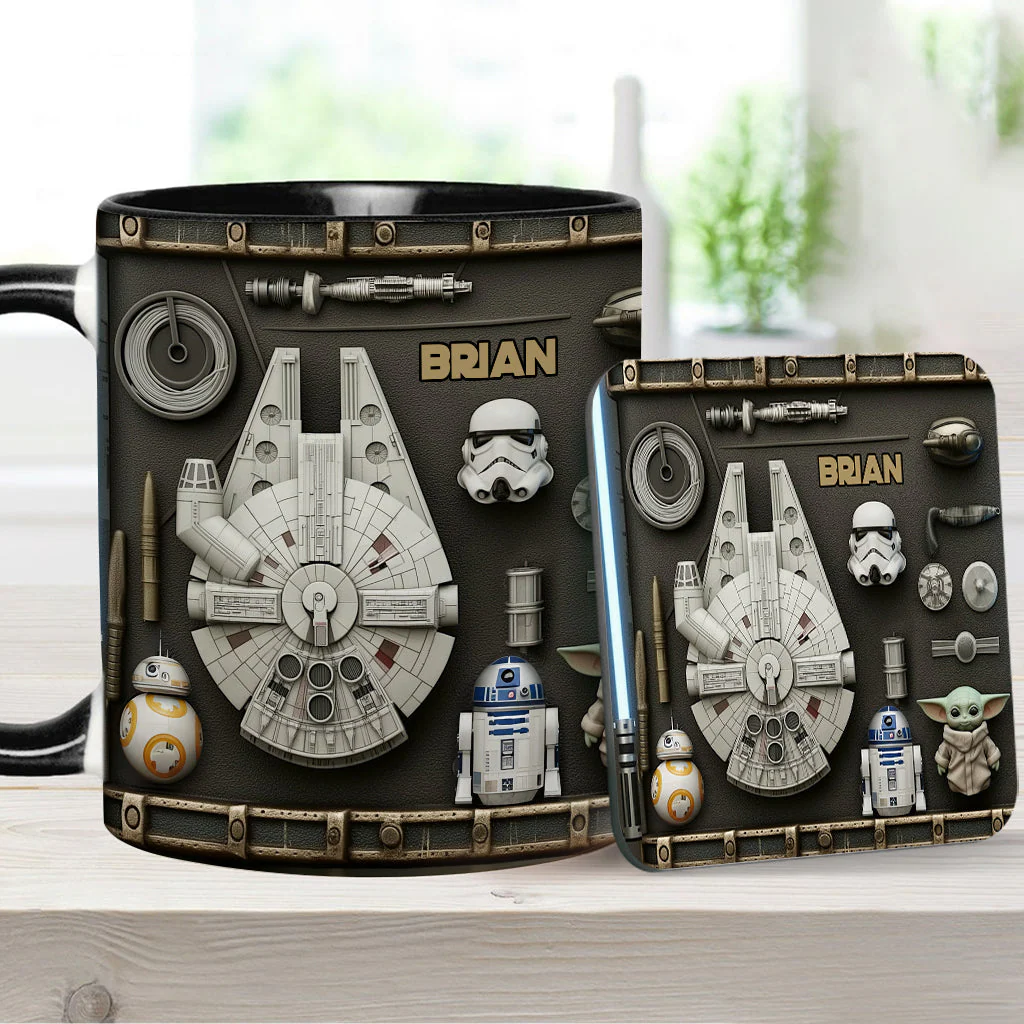 In Dark Place We Find Ourselves - Personalized Accent Mug - Gift For Movie Fans NL122 - Image 8