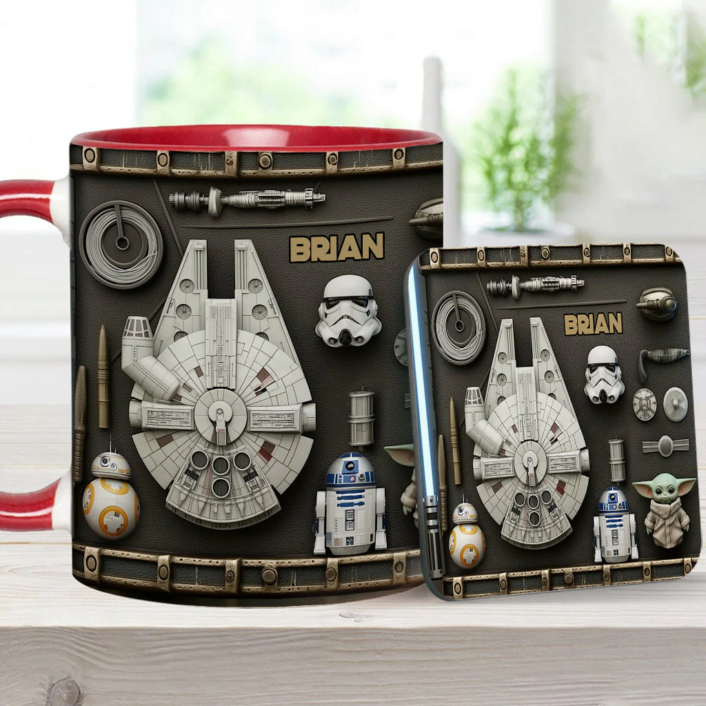 In Dark Place We Find Ourselves - Personalized Accent Mug - Gift For Movie Fans NL122 - Image 9