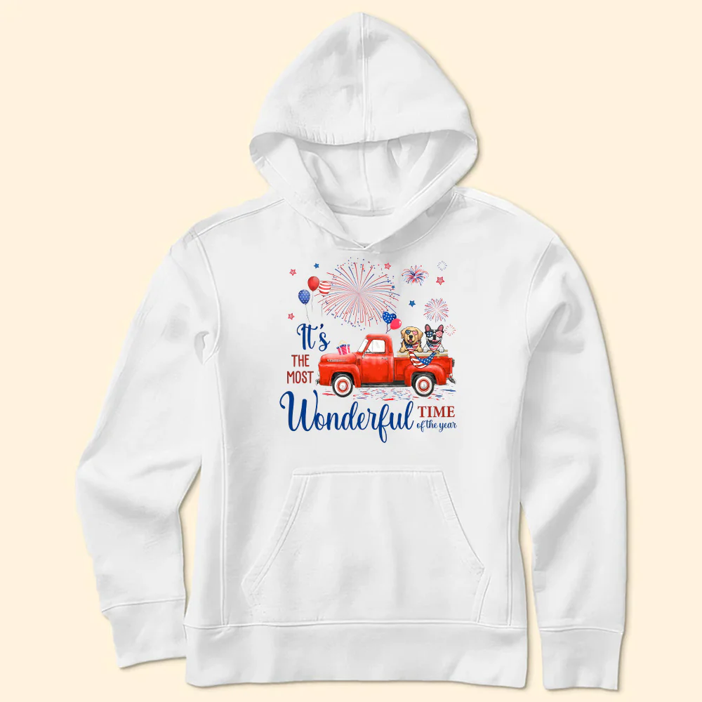It's The Most Wonderful Time Of The Year - Gift For Pet Lovers - Personalized TShirt - CL12 NA94 - Image 5