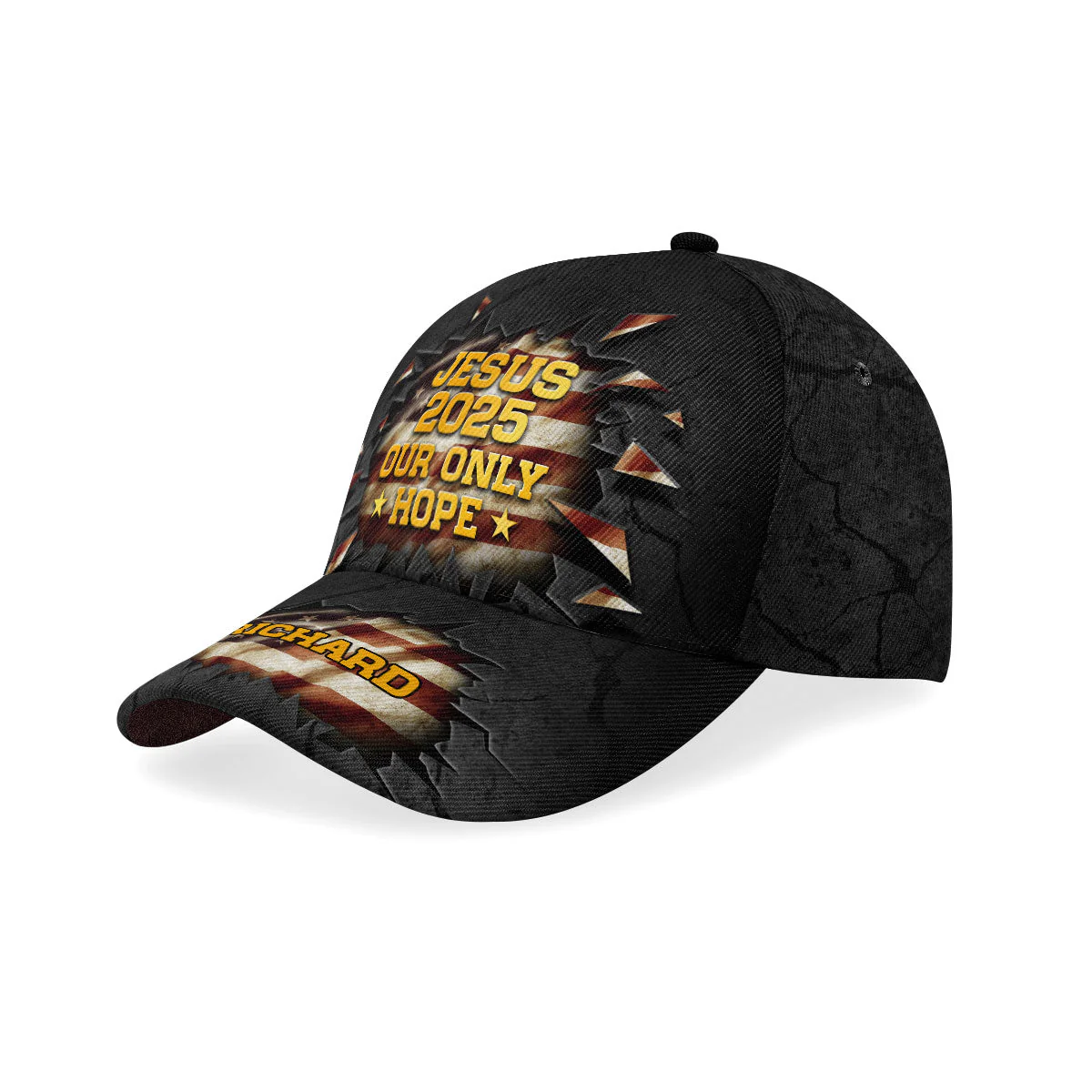 Jesus 2025 Our Only Hope  - Personalized Classic Cap - Gift for Men, Dad, Grandpa, Husband, Father's Day Gift NA94 - Image 2