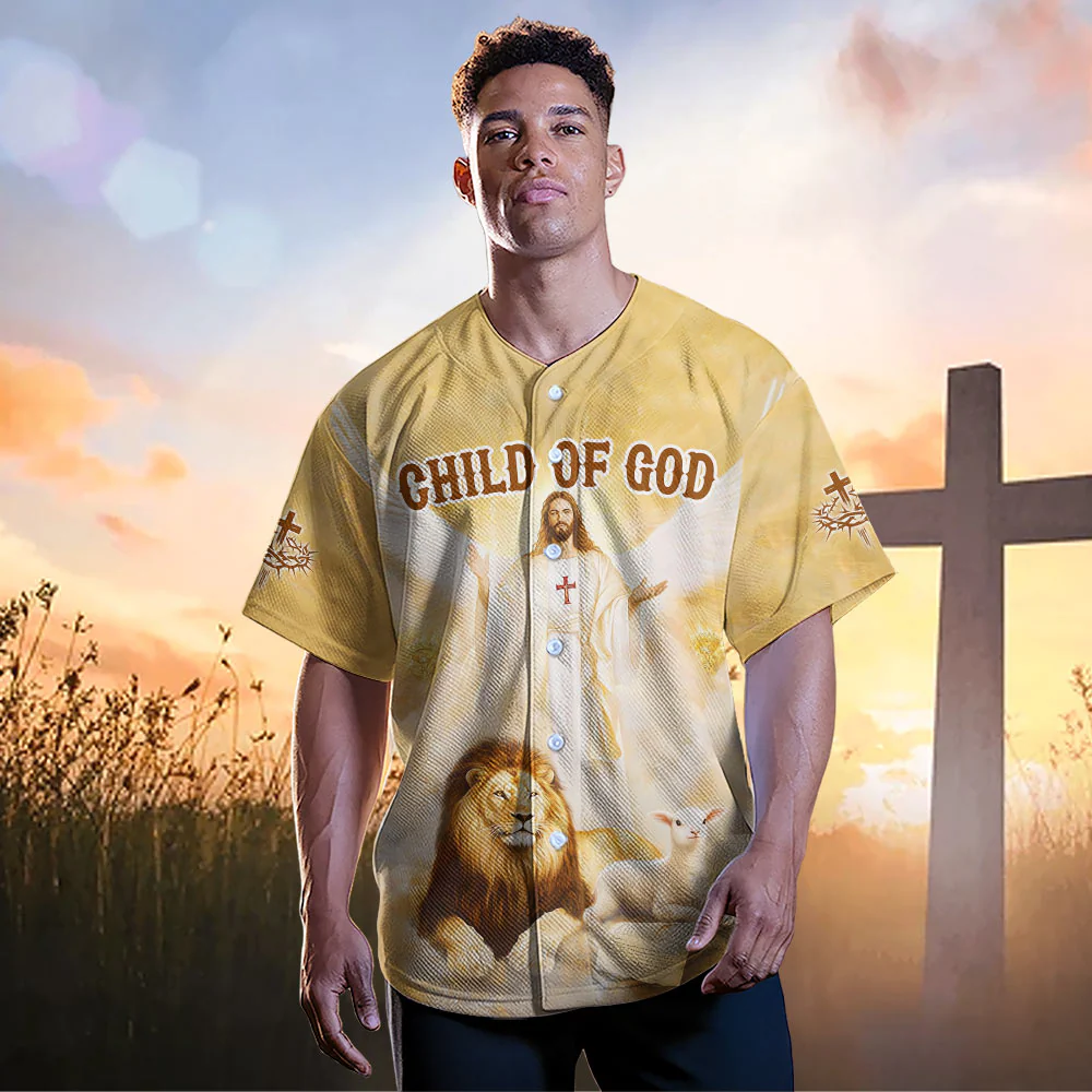 Jesus Child Of God Baseball Jersey Bundle - Image 10