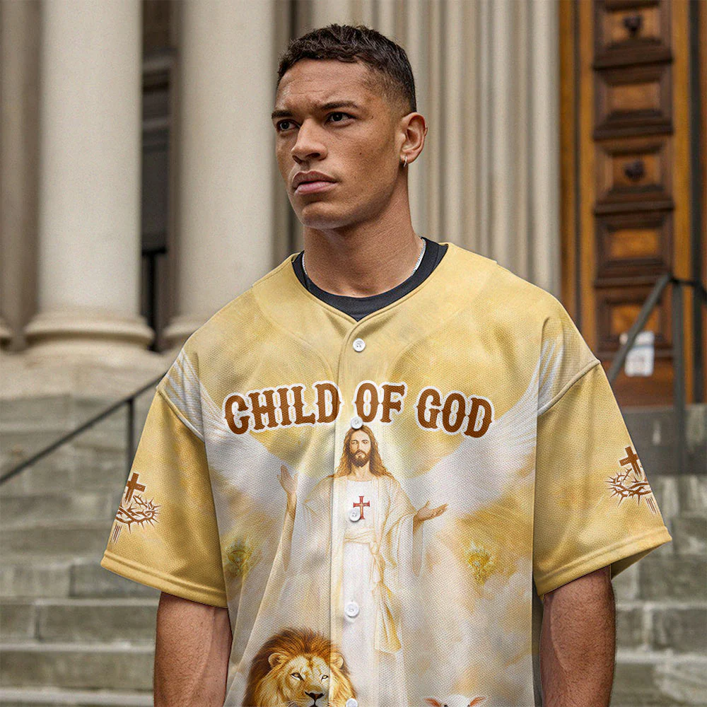 Jesus Child Of God Baseball Jersey Bundle - Image 7