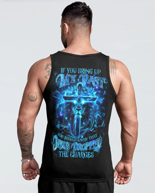 Jesus Dropped The Charges Lion - Men's All Over Print Shirt - AT407008 - Image 10