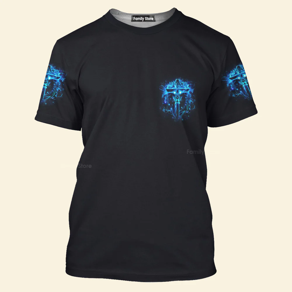 Jesus Dropped The Charges Lion - Men's All Over Print Shirt - AT407008 - Image 12