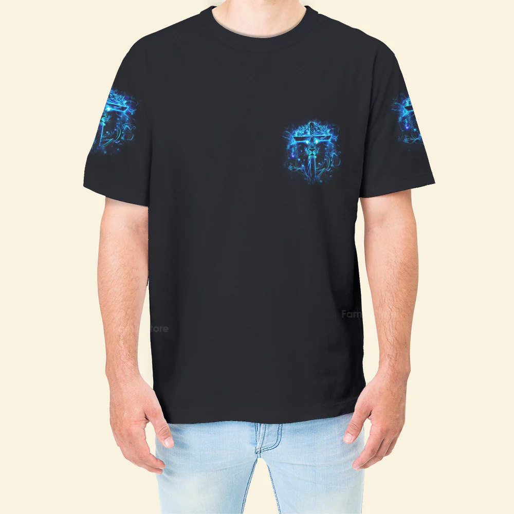 Jesus Dropped The Charges Lion - Men's All Over Print Shirt - AT407008 - Image 15