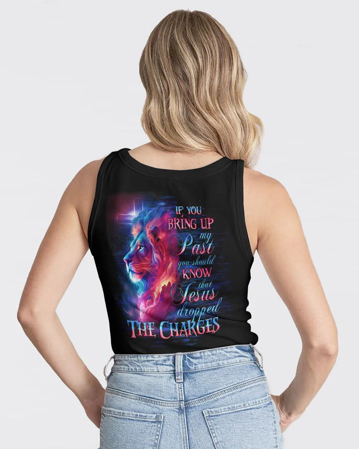Jesus Dropped The Charges Lion - Women's All Over Print Shirt - AT4080504 - Image 12