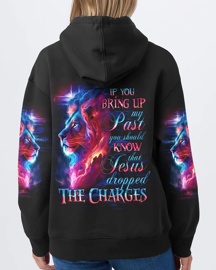 Jesus Dropped The Charges Lion - Women's All Over Print Shirt - AT4080504 - Image 6