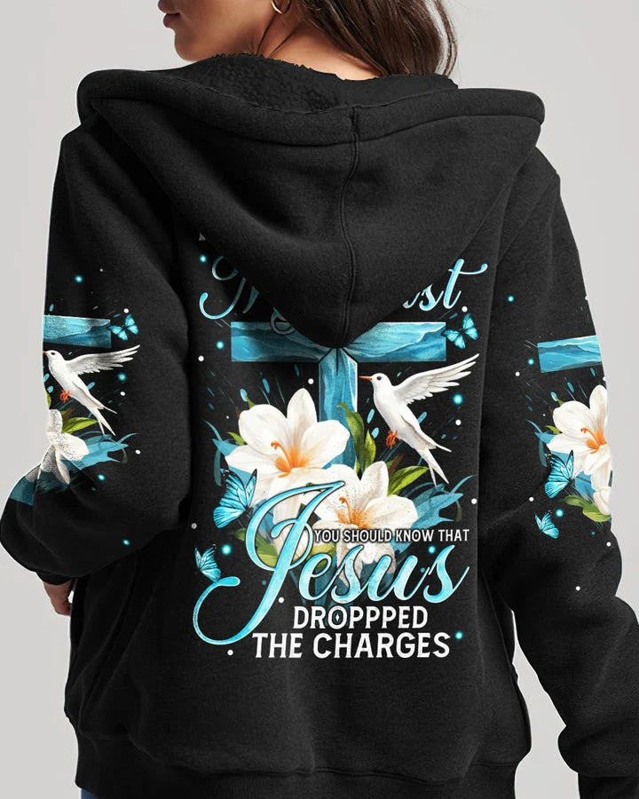 Jesus Dropped The Charges - Women's All Over Print Shirt - AT4080524 - Image 11