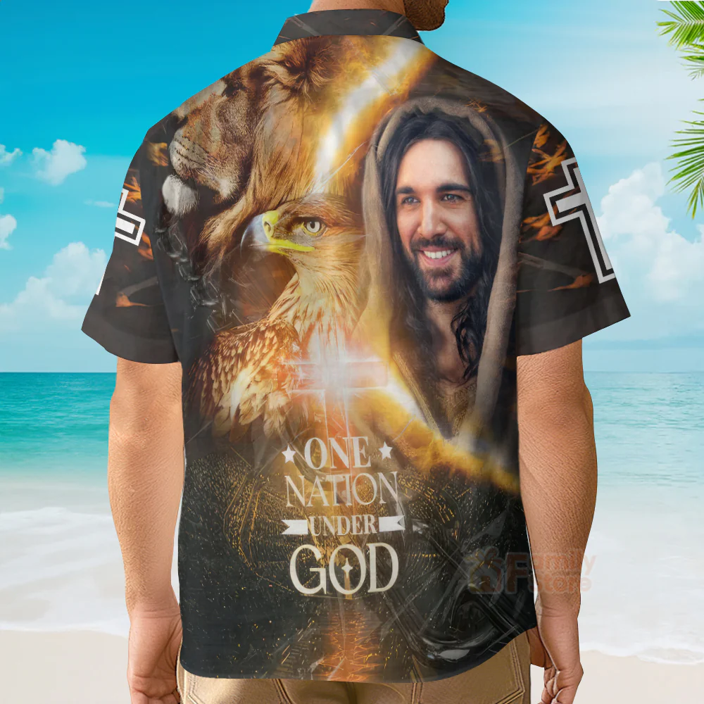Jesus God Hawaiian Shirt PN303095Lb - Image 4