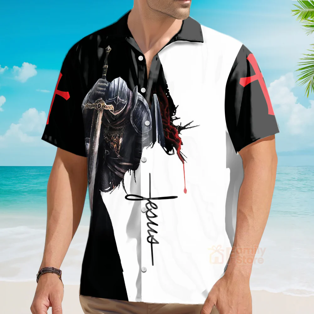 Jesus Hawaiian Shirts Aloha Hawaii Shirt Aloha Shirt For Summer - Image 3