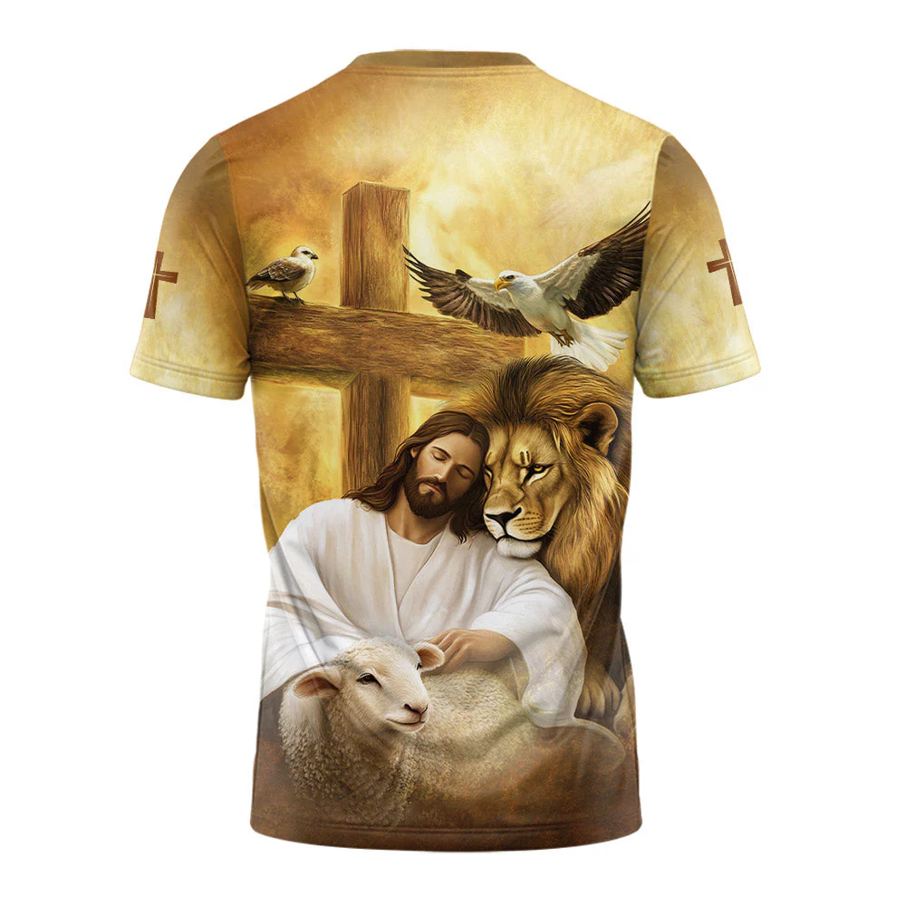 Jesus He Is Risen 3D TShirt - Image 2