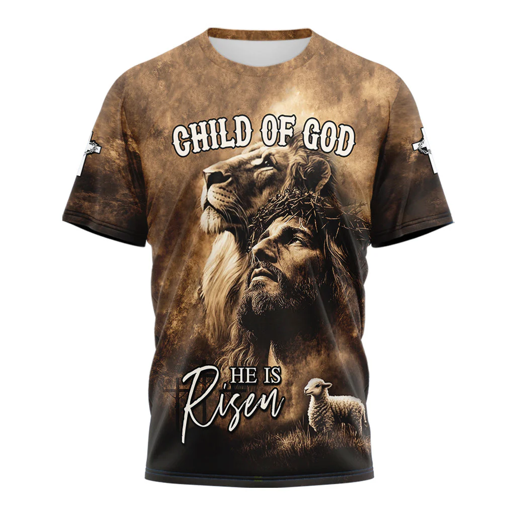 Jesus He Is Risen 3D TShirt