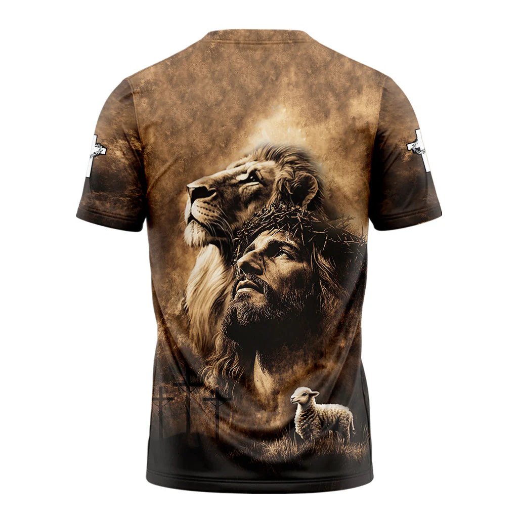 Jesus He Is Risen 3D TShirt - Image 2