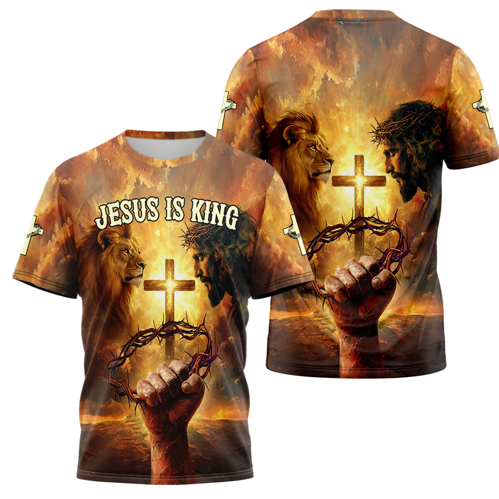 Jesus Is King 3D TShirt - Image 3
