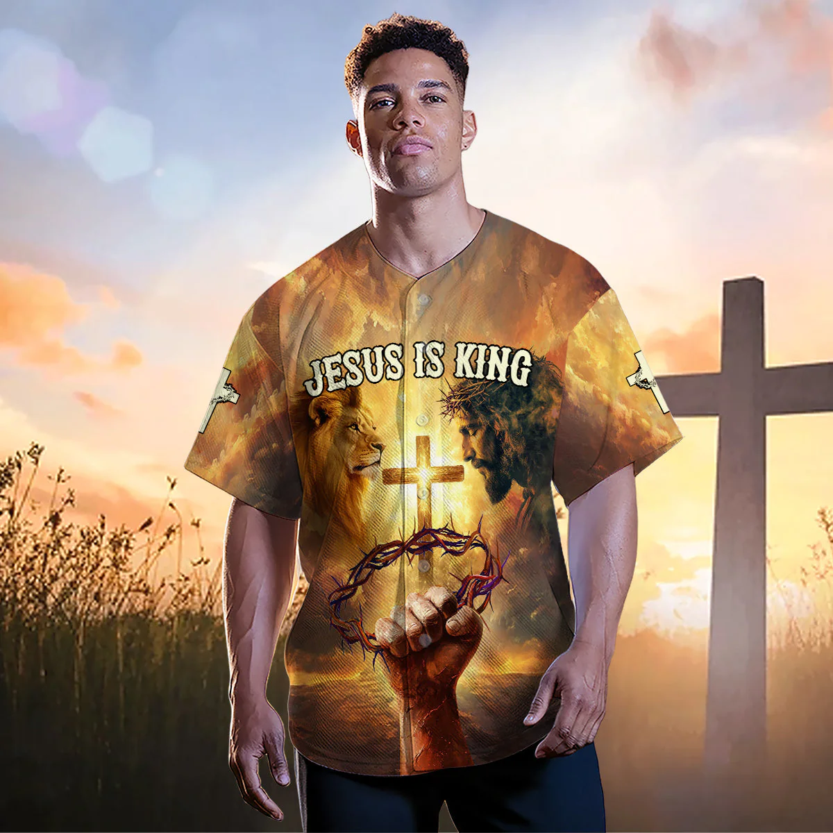 Jesus Is King Baseball Jersey Bundle - Image 10