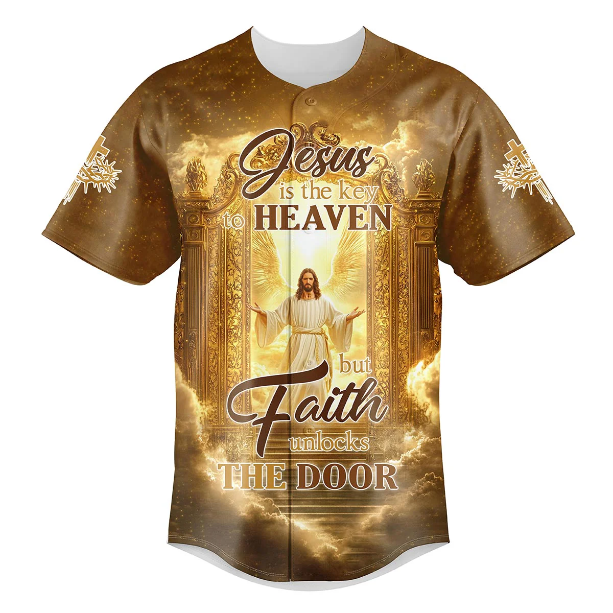 Jesus is the Key to Heaven Baseball Jersey Bundle - Image 3