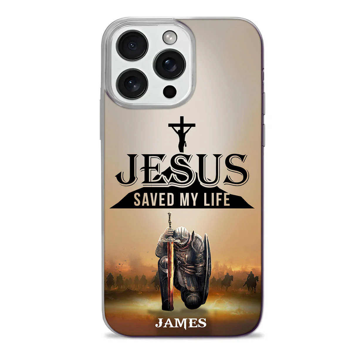 Jesus Saved My Life - Personalized Phone Case TD118