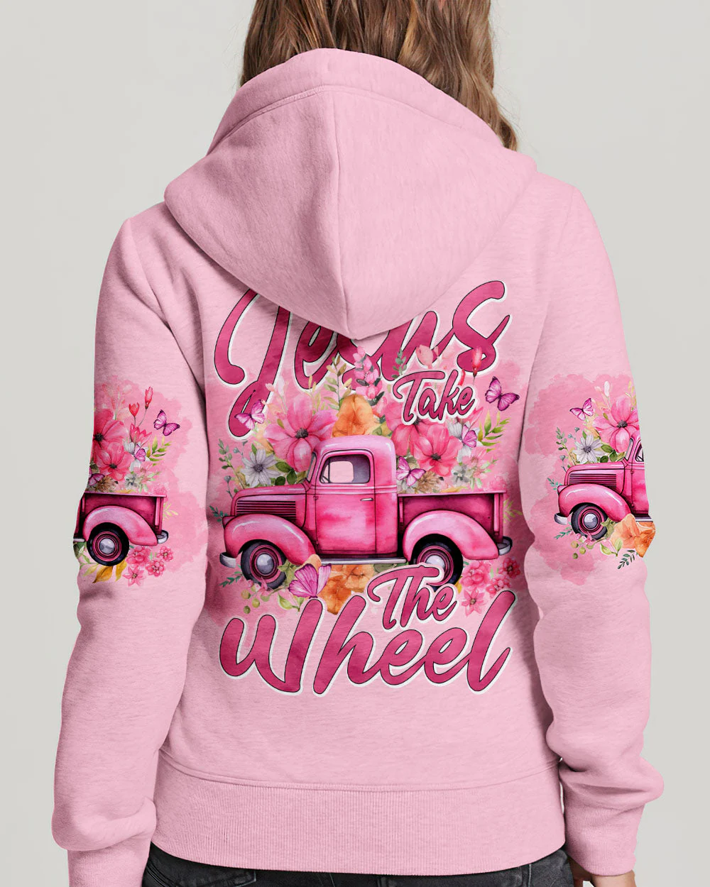 Jesus Take The Wheel Women's All Over Print Shirt - hi2303241 - Image 11