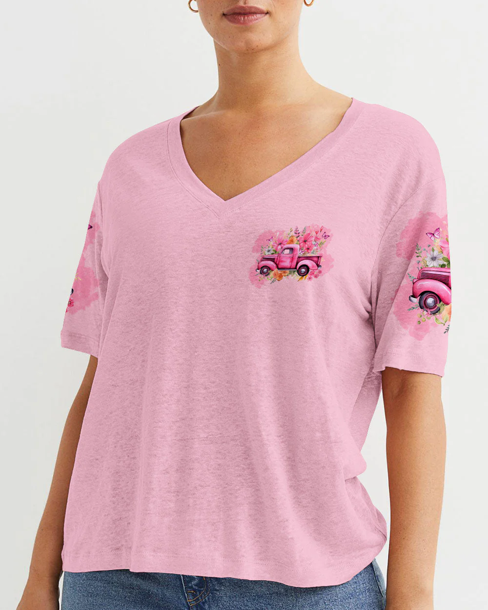 Jesus Take The Wheel Women's All Over Print Shirt - hi2303241 - Image 4